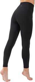 img 2 attached to 🩱 SEO-Optimized: 90 Degree By Reflex High Waist Legging with Side Pocket and Elastic-Free Ankle