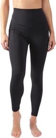 img 3 attached to 🩱 SEO-Optimized: 90 Degree By Reflex High Waist Legging with Side Pocket and Elastic-Free Ankle
