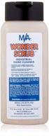 🔧 wonder scrub hand cleaner industrial strength | the best mechanic's hand cleaner | patented formula - 400 ml squeeze bottle logo