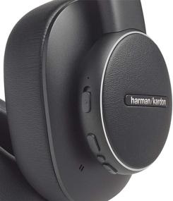 img 2 attached to Renewed Harman Kardon FLY ANC Wireless Over-Ear Noise-Cancelling Headphones - Black