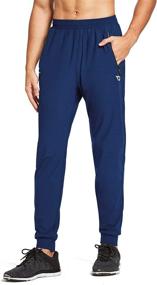 img 4 attached to BALEAF Athletic Joggers Running Pockets