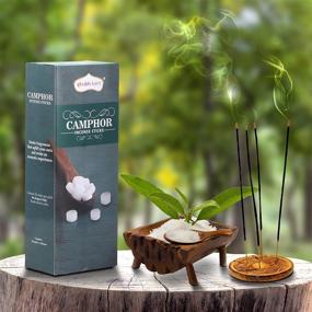 img 2 attached to 🌿 Shubhkart Calming Camphor Incense Sticks - Pack of 6, 120 Sticks - Enhance Relaxation