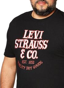 img 3 attached to Levis Graphic T Shirt Black Mercury Men's Clothing