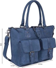 img 3 attached to 👜 Antonio Valeria Premium Leather Women's Handbags & Wallets: Stylish Shoulder and Top-Handle Bags