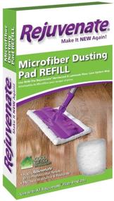 img 1 attached to 🧹 Rejuvenate Microfiber Dusting Pad Refill: Ideal for Hardwood & Laminate Floor Care System Mop – Compatible with All Rejuvenate Floor Care Products