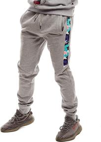 img 4 attached to 👖 Stay Stylish and Comfy with Screenshotbrand Men's Hip Hop Premium Slim Fit Track Pants - Shop Now!