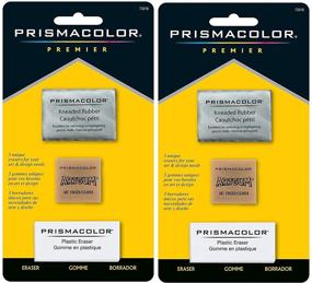 img 1 attached to Набор ластика Sanford Prismacolor Premier - мягкий, гумма и пластиковые ластики, набор из 2 штук.