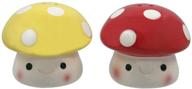 🍄 enhance your dining experience with streamline mushroom salt & pepper shakers! logo