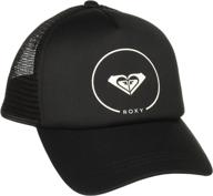 🧢 classic and cool: roxy women's truckin trucker hat logo