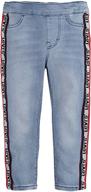 👖 levis girls leggings peacoat 7 – girls' clothing in jeggings logo