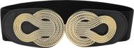 👗 elastic vintage interlock buckle women's belts by blackbutterfly logo