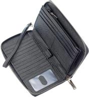 👝 simpacx chelmon genuine passport women's wallets with blocking technology logo
