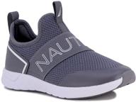nautica athletic running shoes for girls - fashion sneakers for athletes logo