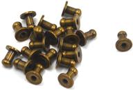 mtmtool bronze button screws leather logo