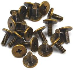 img 1 attached to MTMTOOL Bronze Button Screws Leather