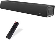 🔊 bluetooth sound bar for tv with 3d surround sound, remote control, multiple input options, wall mountable, home audio system for enhanced tv audio experience logo