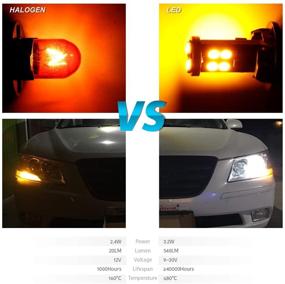 img 1 attached to Лампы Luyed 2 x 540 люмен 3030 12-EX Chipsets Canbus W5W 194 168 2825 LED, янтаря (Самый яркий 194 LED на Amazon)