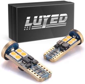img 4 attached to Лампы Luyed 2 x 540 люмен 3030 12-EX Chipsets Canbus W5W 194 168 2825 LED, янтаря (Самый яркий 194 LED на Amazon)