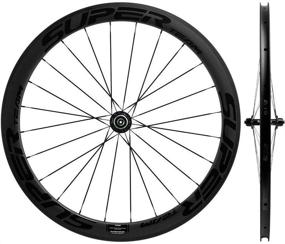 img 2 attached to 🚲 UCI Approved 700c Carbon Wheelset Clincher - Superteam 50/25mm, UD Matte Finish