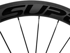 img 1 attached to 🚲 UCI Approved 700c Carbon Wheelset Clincher - Superteam 50/25mm, UD Matte Finish