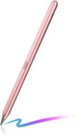 🖊️ 2021 apple ipad pro stylus pen - supports palm rejection & tilt - ipad air 4th gen, ipad pro 11/12.9'', ipad 8th/9th gen, ipad mini 5th/6th gen - pink logo
