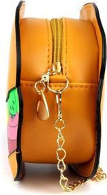 img 2 attached to HXQ Hamburger Novelty Shoulder Crossbody