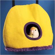 🪶 cozy stock show parrot nest plush winter hanging hammock - ideal bed and swing decor for small animals in cages логотип