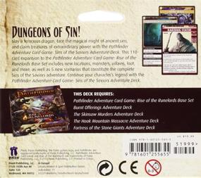 img 1 attached to Uncover the Sins of the Saviors in Pathfinder Adventure Card Game: Rise of the Runelords Deck 5 Adventure Deck