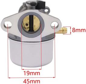 img 3 attached to High Performance Carburetor for Briggs & Stratton 694202 693909 692648 499617 498170 497586 498254 497314 497347 497410 799872 790821 498255 498966 698444 - Upgraded Briggs & Stratton Carburetor 14111