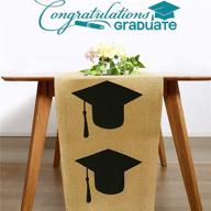 joysail burlap graduation table runner logo