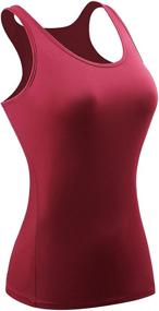 img 3 attached to 🏋️ Ultimate Performance: CADMUS Women's Dry Fit Compression Athletic Tank Top - 3 Pack for Yoga & Running