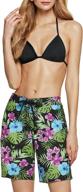 🩳 tsla ladies shorts bathing swimsuit in women's clothing logo