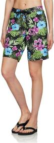 img 3 attached to 🩳 TSLA Ladies Shorts Bathing Swimsuit in Women's Clothing