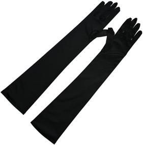 img 3 attached to 🧤 Greenmoe Finger Length Gloves: Elegant Women's Accessories for Special Occasions