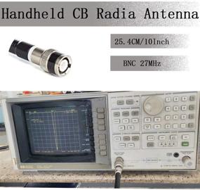 img 1 attached to 📶 High-performance Handheld CB Antenna 27 MHz with BNC Connector - Cobra, Midland, Uniden Compatible