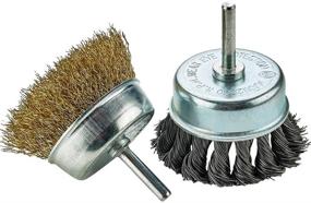 img 4 attached to Defeat Corrosion with Wire Wheels Brush: Hardened & Effective