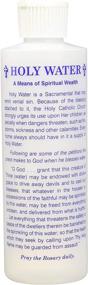 img 2 attached to 🙏 Powerful Saint Michael Prayer Encased in our 8 Ounce Holy Water Bottle