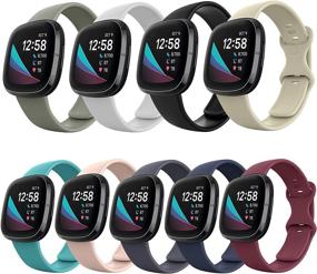 img 4 attached to Лучшие 9 наборов браслетов совместимых с Fitbit для оптимальной производительности