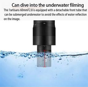 img 2 attached to 📸 7artisans 60mm F2.8 APS-C Manual Focus Macro Lens: Perfect Fit for Fuji X-A1 X-A10 X-A2 X-A3 A-at X-M1 XM2 X-T1 X-T10 X-T2 X-T20 X-Pro1 X-Pro2 X-E1 X-E2 E-E2s Mirrorless Cameras