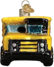 img 1 attached to 🚚 Vintage-inspired Handblown Glass Ornament: Toy Dump Truck (44085)