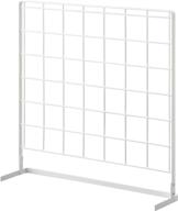 📦 yamazaki home frame grid panel organizer and accessories - wall storage decor, white, one size logo