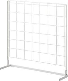 img 4 attached to 📦 Yamazaki Home Frame Grid Panel Organizer and Accessories - Wall Storage Decor, White, One Size