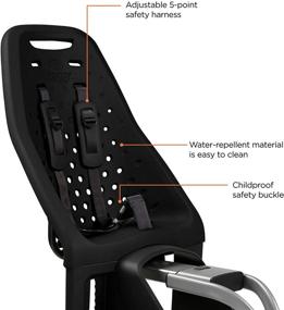 img 1 attached to 🚲 Thule Yepp Maxi Child Bike Seat: Safely Enhance Your Family's Cycling Adventures