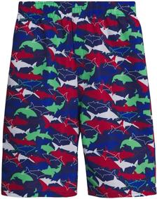 img 1 attached to 🩳 3 Pack Quick Dry Board Shorts Bathing Suit for Boys - Coney Island Swim Trunks (Little Boy/Big Boy)