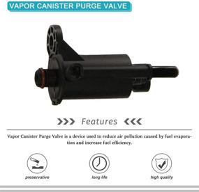 img 3 attached to 🚗 Emission Vapor Canister Purge Solenoid Valve for Chevy Avalanche, Silverado, Express, Suburban, GMC Envoy, Savana, Sierra - OE Replacement # 1997279, 214-646