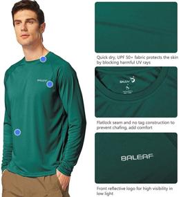 img 2 attached to BALEAF Lightweight Protection T Shirts Fishing
