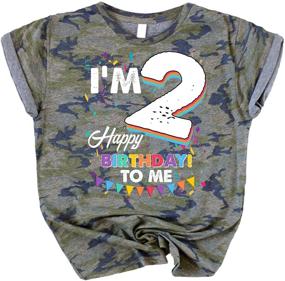 img 2 attached to 👕 Boys' Birthday T-Shirts - Olive Loves Apple Clothing