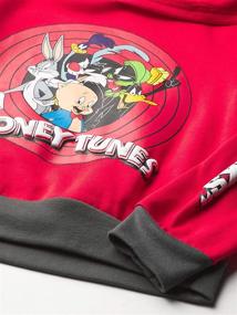 img 1 attached to 🏃 LOONEY TUNES Boys 3-Piece Athleisure Outfit Bundle Set: Hoodie, T-shirt, Jogger Sweatpants (Sizes 4-20)