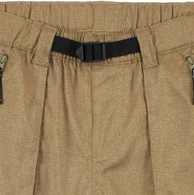 img 1 attached to 🌳 Exploring the Outdoors in Style: Wrangler Midnight Heather Boys' Straight Outdoor Shorts