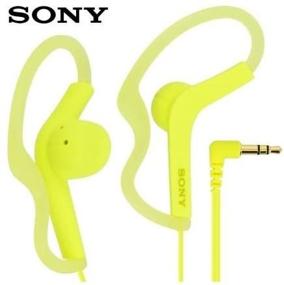 img 1 attached to Sony Extra Bass Active Sports In Ear Ear Bud Over The Ear Splashproof Premium Headphones Lemon Yellow (Limited Edition)